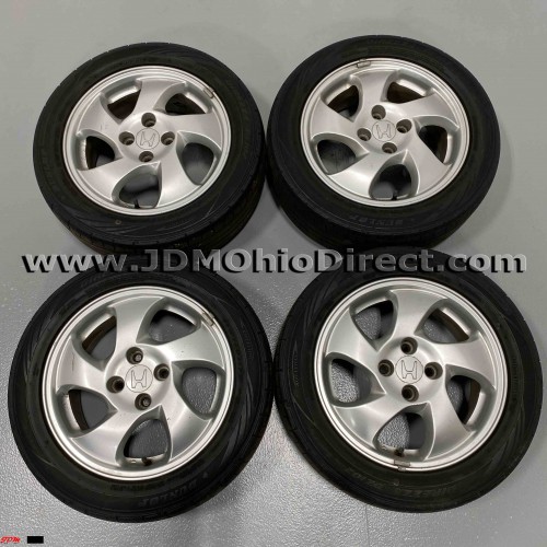 JDM EK4 Civic SiR 15" Wheel and Tire Set